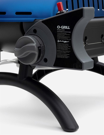 Газовый гриль O-GRILL 500MT bicolor black-blue + адаптер А 500MT_BLUE от прозводителя O-GRILL