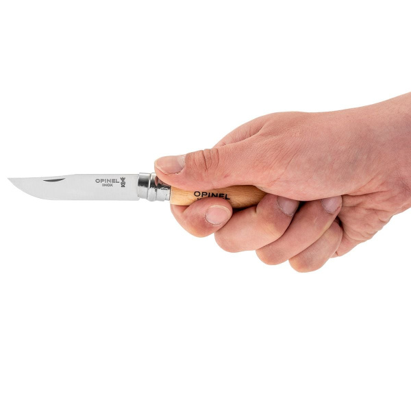 Нож Opinel №7, нержавеющая сталь, рукоять из бука, 000693 000693 от прозводителя Opinel