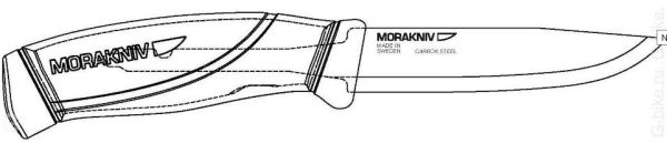 Нож Morakniv Companion Desert, нержавеющая сталь, 13166 31577 от прозводителя Morakniv
