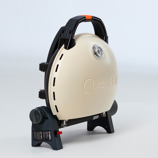 Газовый гриль O-GRILL 500MТ bicolor black-cream + адаптер А 500MT_CREAM от прозводителя O-GRILL