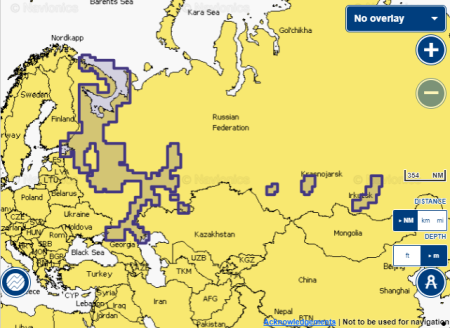 Электронная навигационная карта Navionics+ EU652L Россия EU652L-16 от прозводителя Navionics