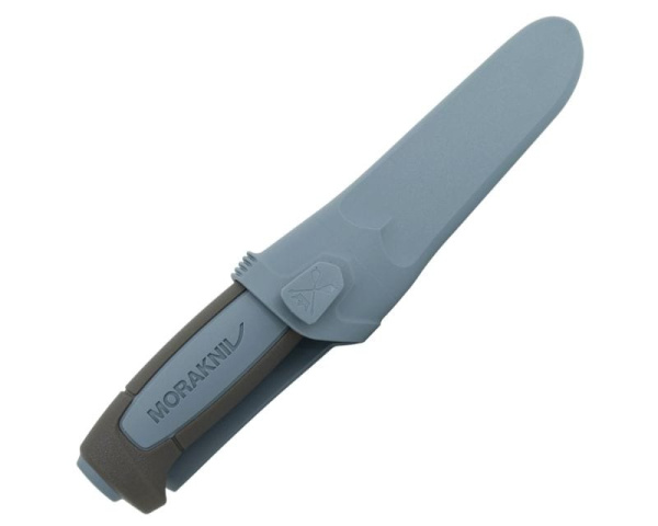 Нож Morakniv Basic 511 2022 Edition углеродистая сталь, пласт. ручка (серая) синяя вставка 304650 от прозводителя Morakniv