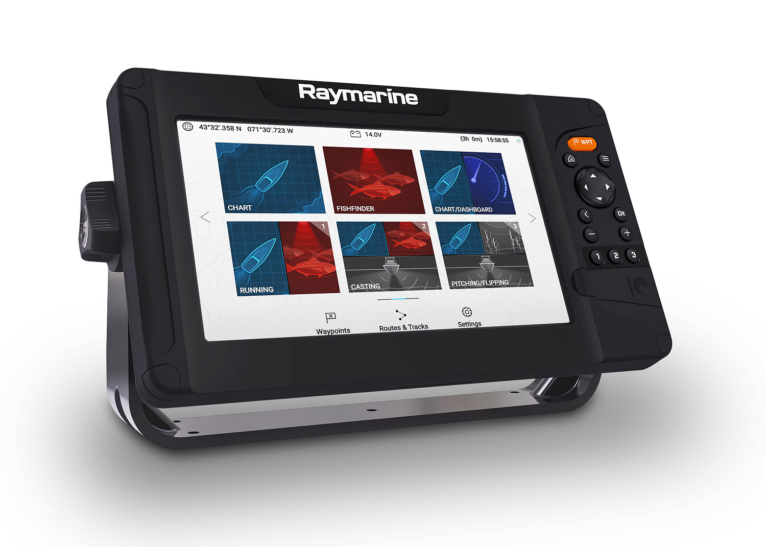 Raymarine Element 9 HV с Hypervision sonar без датчика