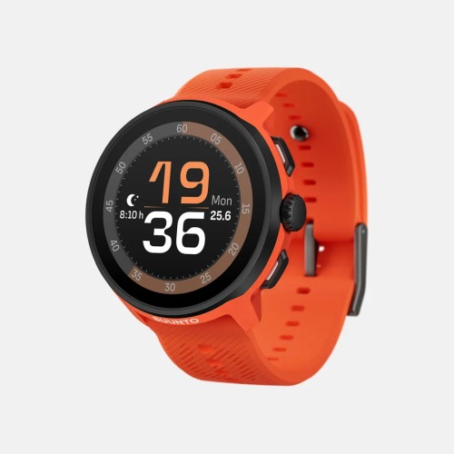 Часы Suunto Run Coral Orange, оранжевый, силиконовый ремешок SS051275000 от прозводителя Suunto 