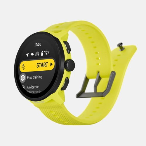 Часы Suunto Run Lime, лимонный, силиконовый ремешок SS051274000 от прозводителя Suunto 
