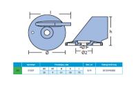 Анод цинковый Suzuki 01207 от прозводителя Tecnoseal