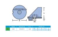 Анод цинковый  Tohatsu / Nissan 01255 от прозводителя Tecnoseal