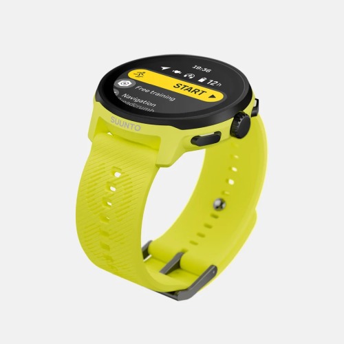 Часы Suunto Run Lime, лимонный, силиконовый ремешок SS051274000 от прозводителя Suunto 