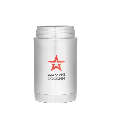 Термос для еды Thermos Армия России "Полевой" (0,5 литра), стальной 646279 от прозводителя Thermos