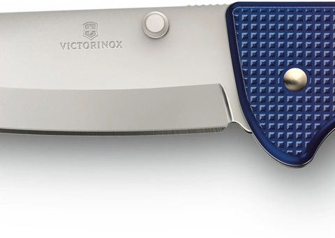 Нож Victorinox Evoke Alox, 136 мм, 4 функции, синий/красный подар.коробка 0.9415.D221 от прозводителя Victorinox
