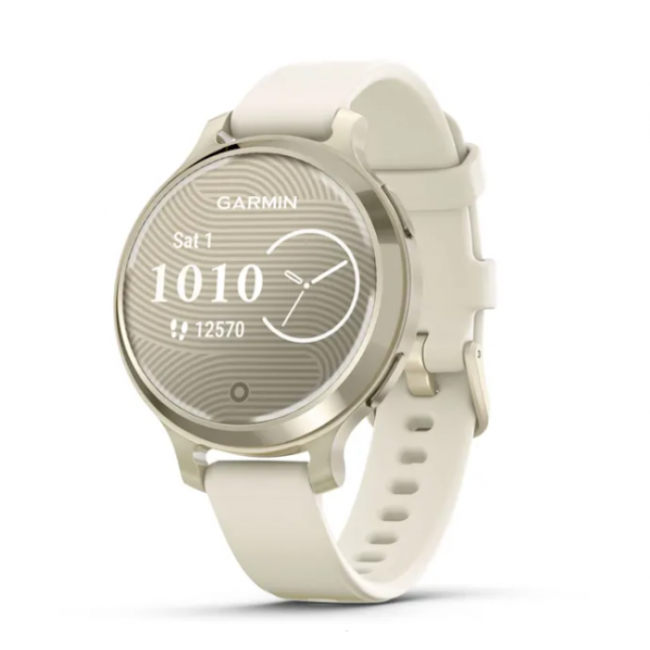 GARMIN  LILY 2 Active Lunar Gold with Bone Silicone Band 010-02891-50 010-02891-50 от прозводителя Garmin