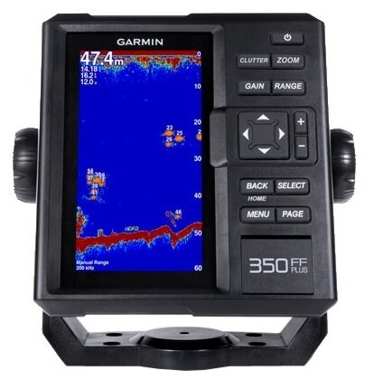 Эхолот Garmin Fishfinder 350 Plus с трансдьюсером 77/200кГц 010-01709-00 от прозводителя Garmin