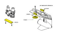 Комплект магниевых анодов Mercury Verado (4 цил.) KITVERADO4MG от прозводителя Tecnoseal