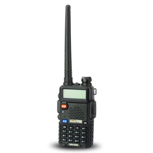 Baofeng UV-5R (Black) 5 Вт Портативная радиостанция VHF/UHF (136-174 МГц, 400-520 МГц) UV-5R от прозводителя Baofeng