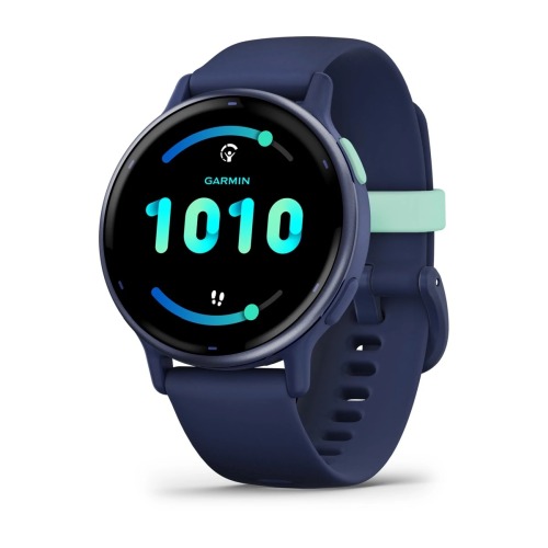 Garmin Vivoactive 5 синие с металлически-синим безелем и силиконовым ремешком 010-02862-12 от прозводителя Garmin