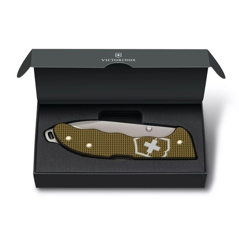 Нож перочинный Victorinox Evoke Alox LE 2024 136мм 5 функций, коричневый, без чехла (подар.коробка) 0.9415.L24 от прозводителя Victorinox