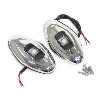 Огни бортовые светодиодные 91х48х14 мм, нержавеющая сталь B011028-SS от прозводителя Anheart Marine