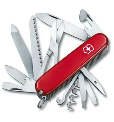 Нож Victorinox Deluxe Tinker, 91 мм, 17 функций, красный 1.4723 от прозводителя Victorinox
