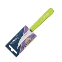 Нож для чистки овощей Opinel №114, деревянная рукоять, нержавеющая сталь, зеленый, блистер, 001925 001925 от прозводителя Opinel