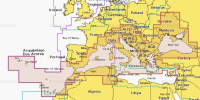 Электронная навигационная карта Navionics+ EU643L Средиземное и Черное моря. EU643L-16 от прозводителя Navionics
