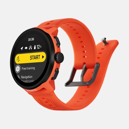 Часы Suunto Run Coral Orange, оранжевый, силиконовый ремешок SS051275000 от прозводителя Suunto 