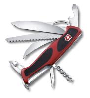 Нож Victorinox RangerGrip 57 Hunter, 130 мм, 13 функций, красный с черным 0.9583.MC от прозводителя Victorinox