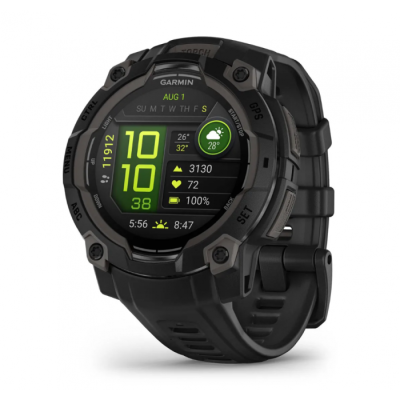 Garmin Instinct 3 - 45 мм AMOLED | Black with Black Band