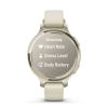 Garmin Lily 2 Active - Lily 2 Active | Lunar Gold with Bone Silicone Band