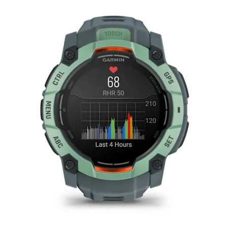 Garmin Instinct 3 - 50 мм AMOLED | Neotropic with Twilight Band