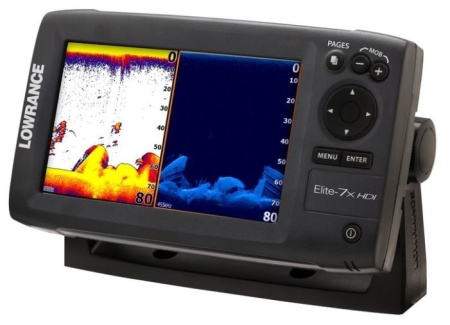 Эхолот Lowrance Elite-7х (83/200+455/800kHz) 000-10961-001 от прозводителя Lowrance