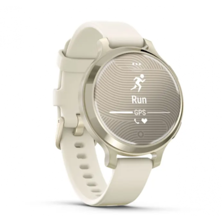 Garmin Lily 2 Active - Lily 2 Active | Lunar Gold with Bone Silicone Band