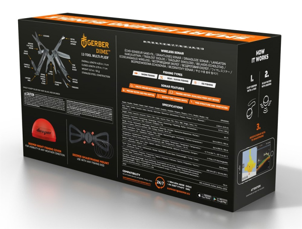 Deeper Smart Sonar PRO+ (Wi-fi + GPS) + подарок на 5000 рублей ITGAM0270 от прозводителя Deeper