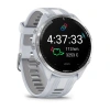 Garmin Forerunner 965 - | Titanium Bezel with Whitestone Case and Whitestone/Powder Grey Silicone Band