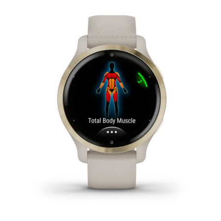 Garmin Venu 2S песочного цвета с золотистым безелем 010-02429-11 от прозводителя Garmin