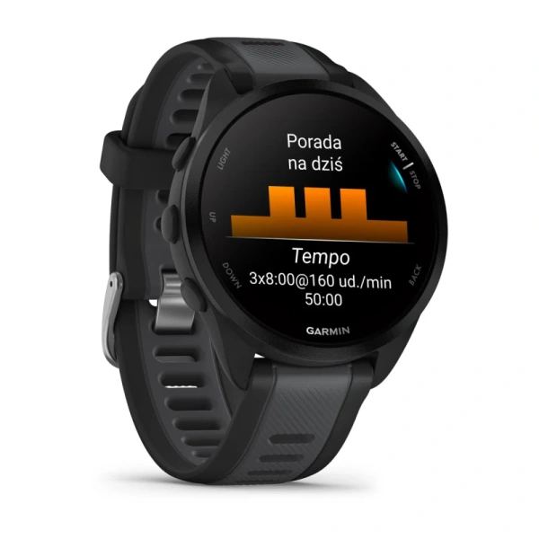 Forerunner 165 Music Black/Slate grey  010-02863-30 010-02863-30 от прозводителя Garmin