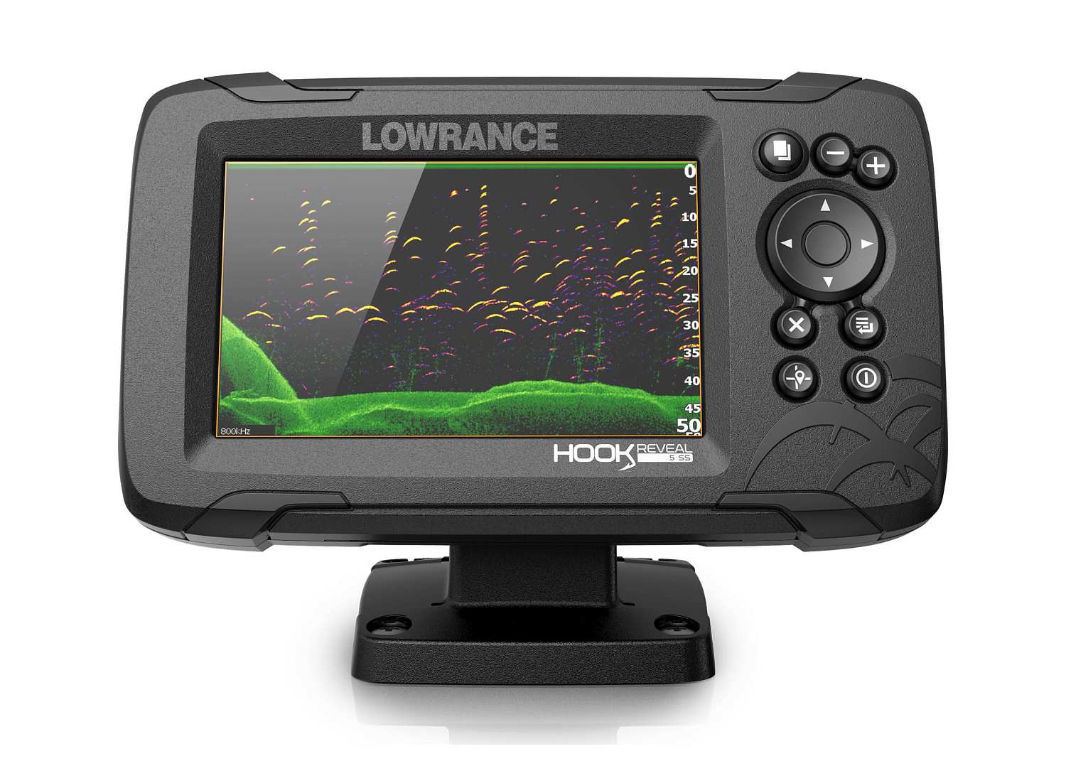 Lowrance HOOK REVEAL 5 с датчиком 83/200 kHz