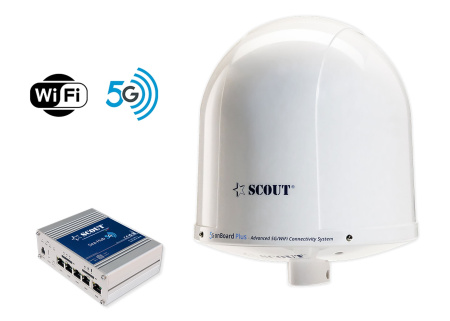 5G onBoard Plus Internet Antenna / whiteView Ratings (0)  от прозводителя Scout
