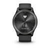 Garmin vivomove Trend с безелем серого цвета с черным корпусом и силиконовым ремешком 010-02665-00 от прозводителя Garmin
