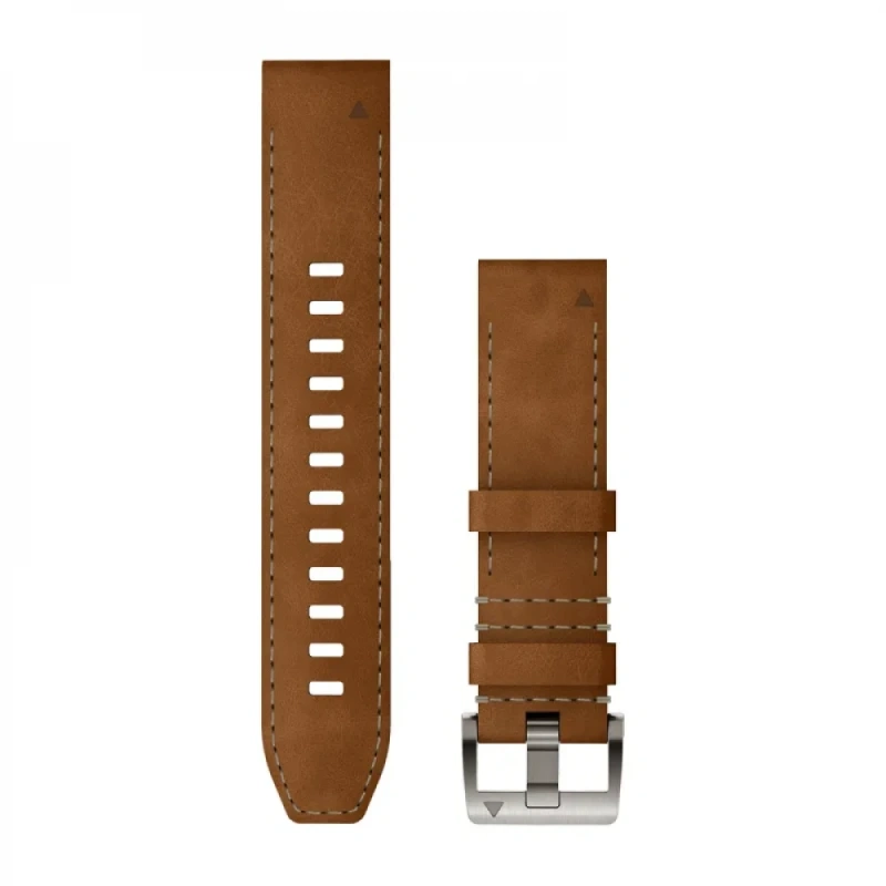 Ремешки для часов QuickFit 22 WATCH STRAPS LEATHER/FKM HYBRID BROWN/BLACK
