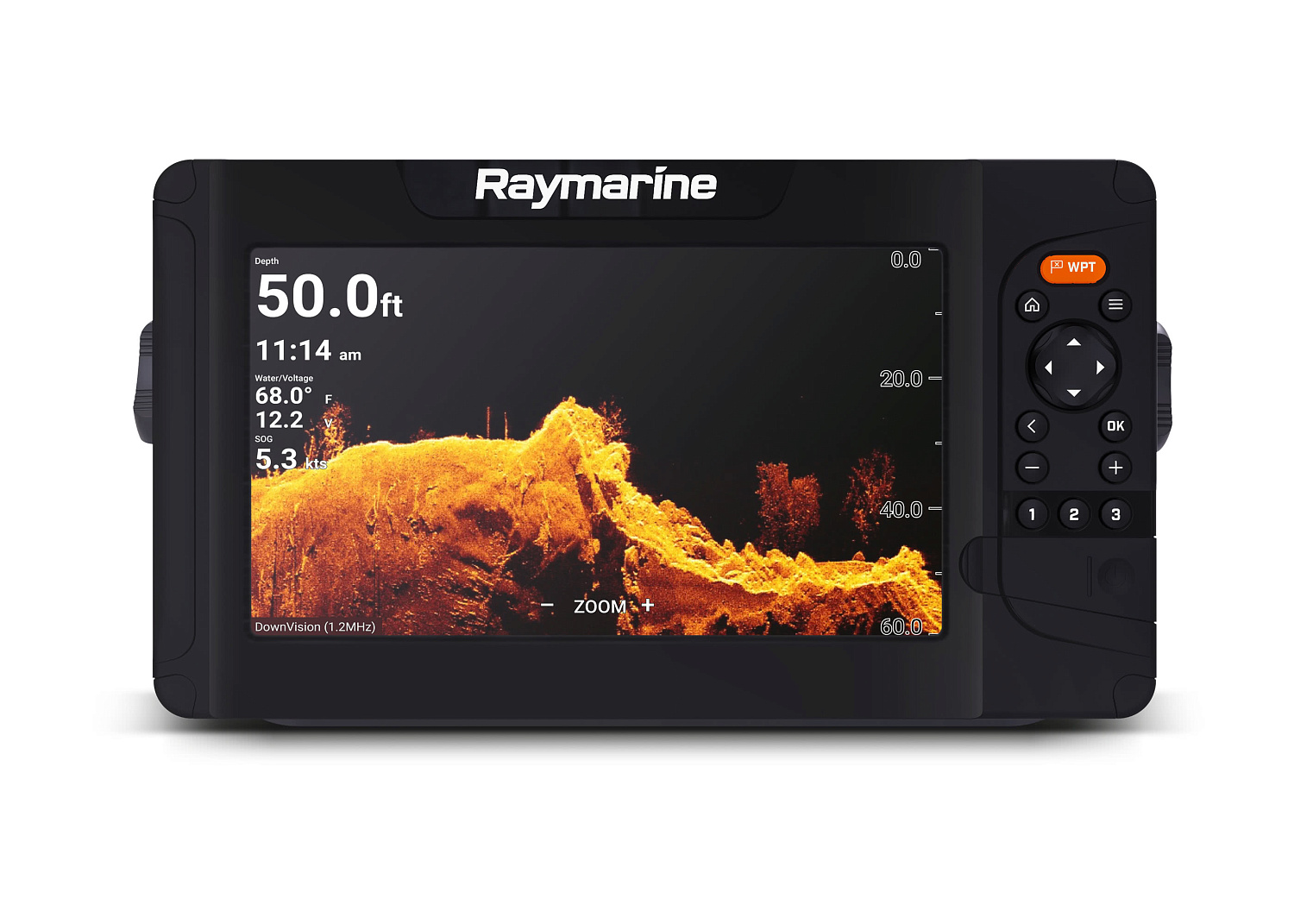 RAYMARINE Element 9 HV / buttons / with Hypervision sonar and HV-100 transducer E70645-05 от прозводителя Raymarine