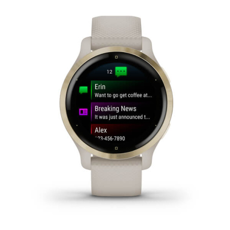 Garmin Venu 2S песочного цвета с золотистым безелем 010-02429-11 от прозводителя Garmin