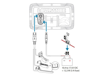 Lowrance HOOK REVEAL 5 с датчиком 50/200 kHz 000-15502-001 от прозводителя Lowrance