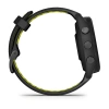 Garmin Forerunner 265s - 42 мм | Black Bezel and Case with Black/Amp Yellow Silicone Band