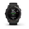 Garmin epix Pro (Gen 2) Sapphire Edition 51 мм, титановый угольно-серый, DLC, черный силиконовый ремешок 010-02804-01 от прозводителя Garmin