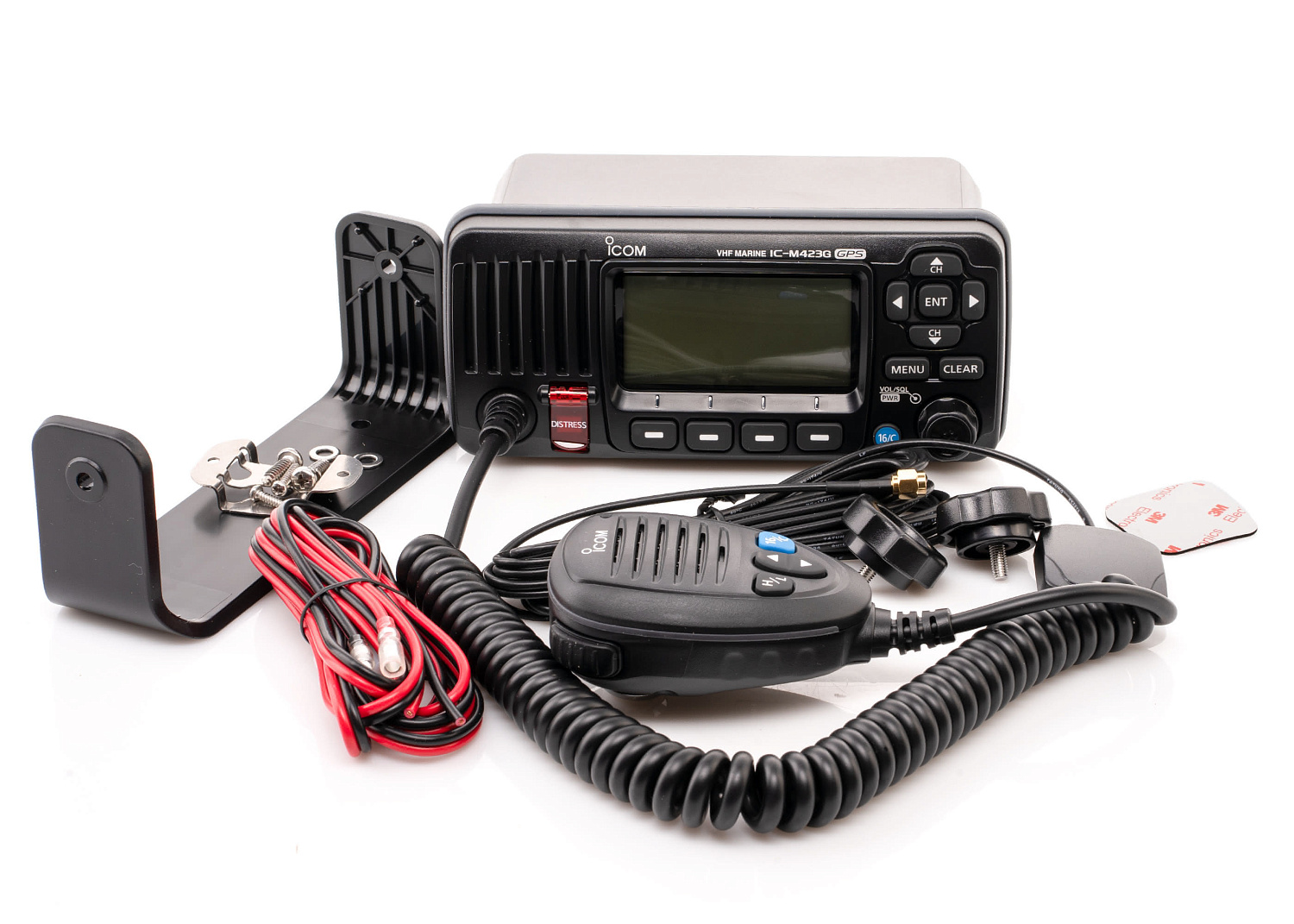 ICOM DSC and ATIS Radio System IC-M423GE / integr. GPS