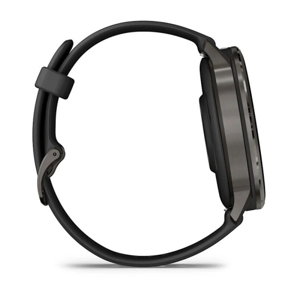 GARMIN VENU 4 – 45 mm Slate with Black Silicone Band 010-03014-00 010-03014-00 от прозводителя Garmin