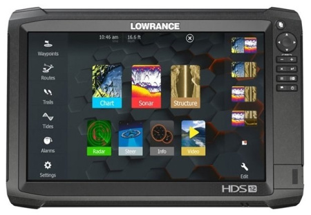 Lowrance HDS-12 Carbon без трансдьюсера 000-13690-001 от прозводителя Lowrance
