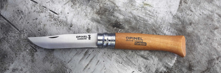Нож Opinel №8, углеродистая сталь, рукоять из дерева бука, 113080 113080 от прозводителя Opinel