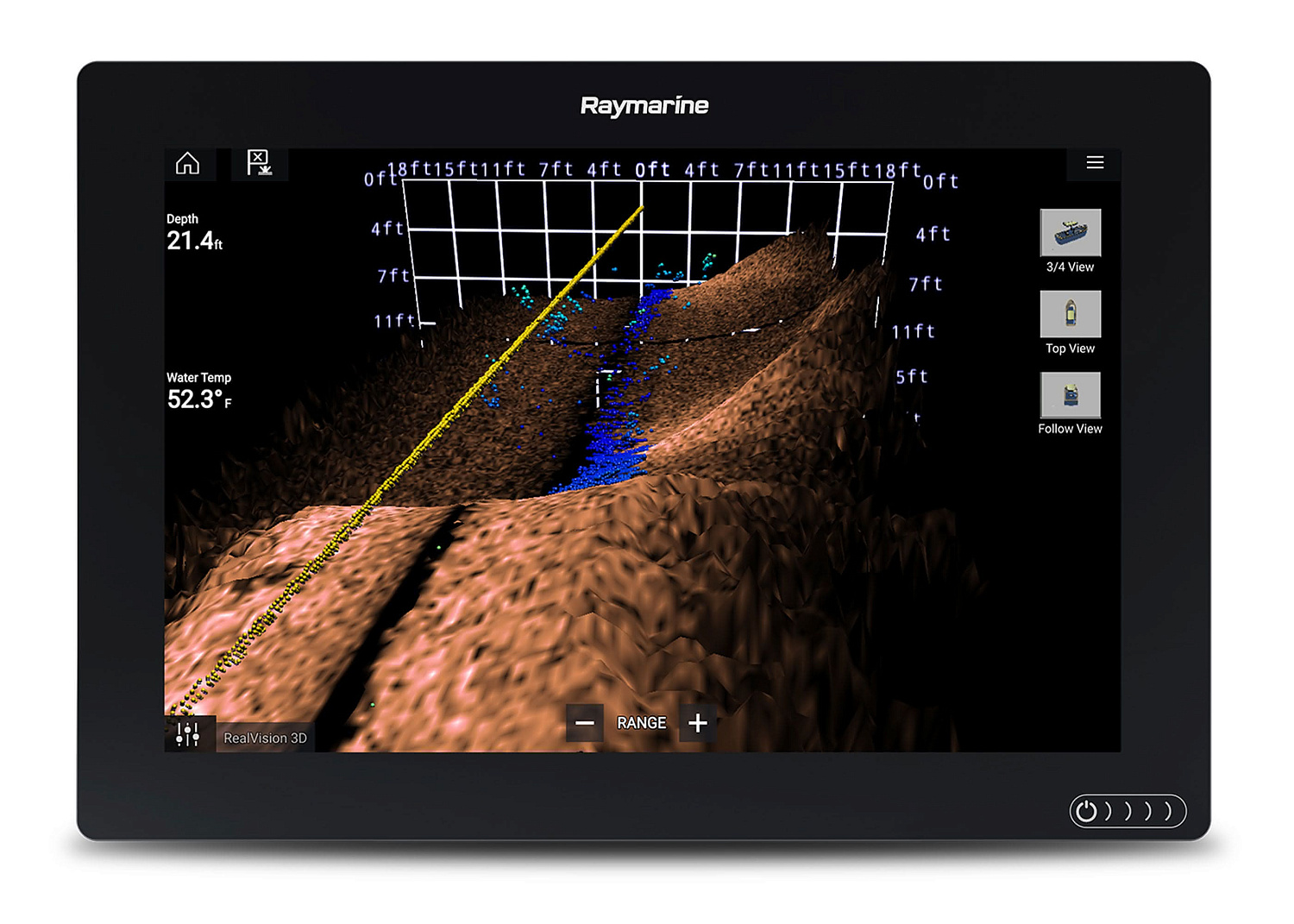 Raymarine AXIOM 12 с integr. RealVision 3D Sonar