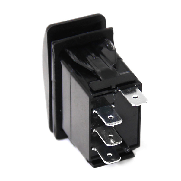 Переключатель (on)-off-(on), S.P.D.T, 4P, LED*2 NEKEKE A11624GR от прозводителя NEKEKE